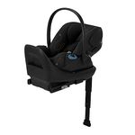 Cybex Cloud G Comfort Extend Infant Car Seat, From Birth to 35lbs, 45% More Recline Outside of Vehicle, One-Click Rigid Latch Install, Load Leg, Linear Side-Impact, Anti-Rebound Base - Moon Black