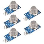 ACEIRMC 5pcs MQ-6 LPG Gas Sensor Module Liquefied Propane Iso-Butane Butane Combustible Gas Detection Sensor for Arduino Raspberry Pi ESP8266 MQ2 5V DC (MQ-6)