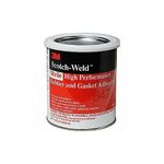 3M 847 Scotch-Grip Rubber and Gasket Adhesive, Brown 1 Qt. Can, Pack of 1