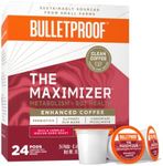 Bulletproof The Maximizer Single-Serve Coffee Pods, 24 Count, Clean Coffee with Metabolism and Gut Health Support