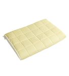 Mysa Weighted Blanket, Oeko-Tex Certified Bamboo Muslin Material with Premium Glass Beads (Pastel Yellow, 60" x 80" 20 LB)