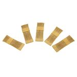 Tenlacum Dental Bur Cleaning Copper Brass Wire Cleaning Brush Flat Lab Instrument(5 Pcs)