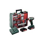 Metabo BS 18 Quick Set- cordless combi drills (Lithium-Ion (Li-Ion), Multi)