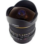 Rokinon FE8M-C 8mm F3.5 Fisheye Lens for Canon - Black