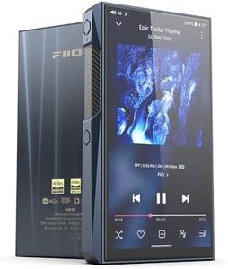 FiiO M23 Hi-Res MP3 Music Player Android 10 Snapdragon 660 with AK4191EQ+AK4499EX, 5.5inch, Lossless DSD/MQA, 5G WiFi/Apple Music/Tidal/Amazon Music 4.4mm 3.5mm/4.4mm (Dark Blue(Aluminum Alloy))