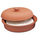 Fox Run Terra Cotta Tortilla Warmer, 8.5 x 8.5 x 4.25 inches