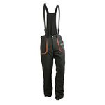 Oregon Yukon Chainsaw Safety Protective Bib & Braces Trousers - Type A Protection (L) Black