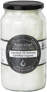 Australian Wholesale Oils Certified Organic Refined Coconut Oil 950 ml