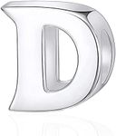 Letter D Charm fits Pandora Style B