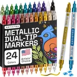 ARTISTRO 24 Metallic Dual-Tip Acryl