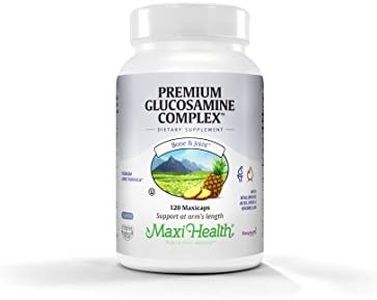 Maxi Health Premium Glucosamine Complex Joint Formula with MSM, 120 Count