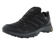 THE NORTH FACE Men's Hedgehog Fastpack II Waterproof Hiking Shoes, TNF Black/Dark Shadow Grey (New), 11