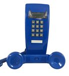 Blue 2554 Wall Telephone