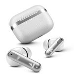 boAt [New Launch] Airdopes 111v2, Premium Leather Finish,4Mics ENx,50HRS Battery, 13mm Drivers, Fast Charge, Dual Pair, v5.4 Bluetooth Earbuds, TWS Ear Buds Wireless Earphones with mic (Ivory White)