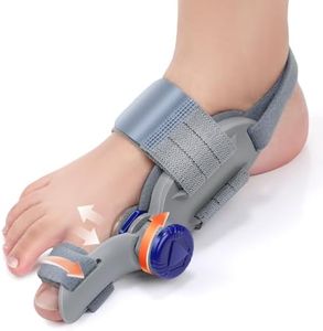 DREAMSOME Bunion Corrector for Women and Men, Big Toe Valgus Corrector Adjustable Bunion Splint Suitable for Left/Right Foot, Orthopedic Bunions Correction with Non Slip Silicone Pad