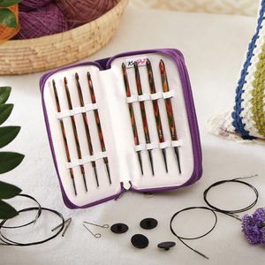 KnitPro Symfonie Tunisian Crochet Hook Set – Multisize Wood Hooks