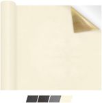 Sesybuty Leather Repair Patch Kit – 17x79 Inch Instant Repair for Scratches, Cracks & Peels on Furniture, Couch, Sofa, Car Seats, Handbags, Cabinets – Heavy-Duty Adhesive Leather Repair Tape (Beige)