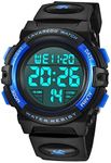 NN BEN NEVIS Boys Watch, Kids Digital Watch for 5-15 Year Sport Outdoor Multifunction Chronograph 50M Waterproof Alarm Calendar, Kids Watch with Colorful Backlight