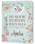 Personalised Nursery Rhymes Book for Baby Girls & Boys - Handmade Personalised Christening Gifts for Boys and Girls, Ages 0-4 Kids Poems Keepsake Present for Birthdays, Naming Days & Baptism