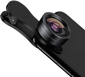 KEYWING Fisheye Lens 198° Fish Eye Phone Camera Lens Kit for iPhone Fish Bowl Camera Lens Attachments for iPhone 7 8 x xr 11 12 13 pro max Samsung Smartphone