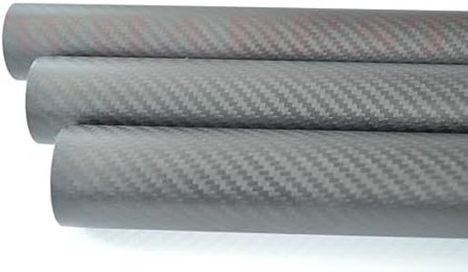 WHABEST 60mm OD x 57mm ID x 1000MM 3k Carbon Fiber Tube 100% full carbon Roll pipe