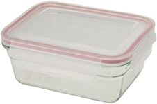 Glasslock Oven Safe Glass Rectangular Container, 970 ml Capacity, Clear, OCRT-090