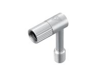 Topeak Pressure-Rite Schrader Valve Adapter, Silver