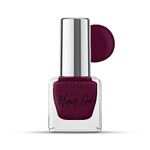 RENEE Hyper Gel Nail Paint- French Plum 10ml | Quick Drying, Glossy Finish, Long Lasting, Chip resisting Formula with High Shine Polish | Acetone & Paraben Free