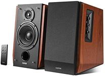 Edifier R1700BT Bluetooth Bookshelf Speakers - Active Near-Field Studio Monitors -Powered Speakers 2.0 Setup Wooden Enclosure