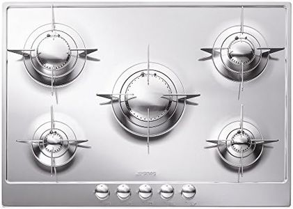 Smeg P705ES Gas Hob - Stainless Steel