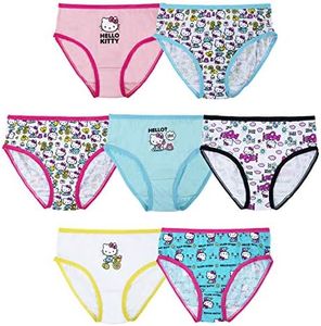 Hello Kitty Girls' Toddler underwear 7pk Panties, HK7pk, 4T