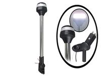 Pactrade Marine Pacrade Marine Boat Pontoon LED All Round Anchor Fold Down Light SS Pole 10-30V 9-1/2'H 2NM USCG A16 Certified