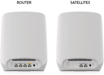 NETGEAR Orbi Mesh WiFi 6 Router – High-Speed Whole Home Coverage