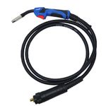 Keean Mig Welding Torch 15AK CO2 180 Amp. With Euro Connection 10 feet (3 meters) Air Cooled Fit for Mig Mag European Welding Machine Equipment Tool