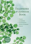 Telephone and Address Book: Large Print for Elderly with Hardback Cover, A-Z of All Your Contacts