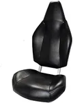 G-PLUS Standard Seat Cover & Base Compatible with 2008+ Polaris RZR 570 800 900, Black Replacement Seat Cover Kit