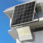 Solar Lights Outdoor Solar Flood Lights - 10000 Lumens LED Flood Lights IP65 Waterproof Solar Lights | Outside Lighting for Yard Stadium Garden