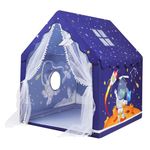 Astronaut Kids Play Tent,Large Playhouse for Kids Boys Indoor Outdoor,Kids Tent with Windows,Gift for Toddler Children