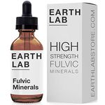 Earth Lab - Fulvic Minerals 50ml - High Strength, All Natural & Vegan Friendly, 100 Day Water Drops - Best for Gut Health