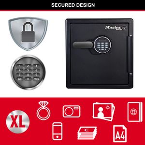 Master Lock Fireproof Waterproof Safe – 33.6L Security Chest
