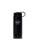 Herschel Insulated Water Bottle, 18oz, Black, Black, Herschel Insulated Water Bottle, 18oz.