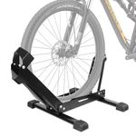 Begona Bicycle Floor Stand, Freestanding Bike Stand Bike Storage Rack - Flexible Adjustable Size - No Drill - Parking Stand for Garage & Apartment, Compatible with 20''-29'' Kids/Mountain/Road Bikes