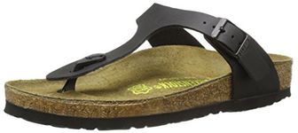 Birkenstock Gizeh Black Mens Sandals Size 43 EU
