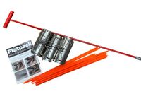 The Flat Pack (Foxup) Ltd | Professional Mole Catching Kit | 3 STAINLESS STEEL Tunnel Traps, 10 Markers, Instructions, Mole Run Probe | Great Value | Effective Mole Control Game Keeping Pest Control