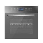 Empava 24" Electric Convection Single Wall Oven With 9 Cooking Functions Touch Control