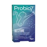 Probio7 Restore | Gut Bacteria Supplement | for Those On Antibiotics | 9 Live Strains | 30 Capsules