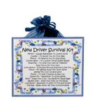 New Driver Survival Kit ~ Fun Novelty Congratulations Gift & Greetings Card | Passing Driving Test | Unique New Driver Gift Idea | Personalised Keepsake