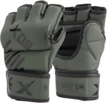 Xn8 Boxing MMA Gloves Grappling-Martial Arts-Sparring-Punching Bag-Cage Fighting-Mote Leather Mitts-Combat Training