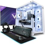 Vibox VIII-94 Gaming PC - 27" 100Hz Monitor Bundle - Intel i9 11900F Processor - Nvidia RTX 4060 8GB Graphics Card - 32GB RAM - 1TB NVMe SSD - Windows 11 - WiFi