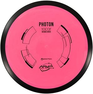 MVP Disc Sports Neutron Photon Distance Driver Golf Disc [Colors may vary] - 160-169g